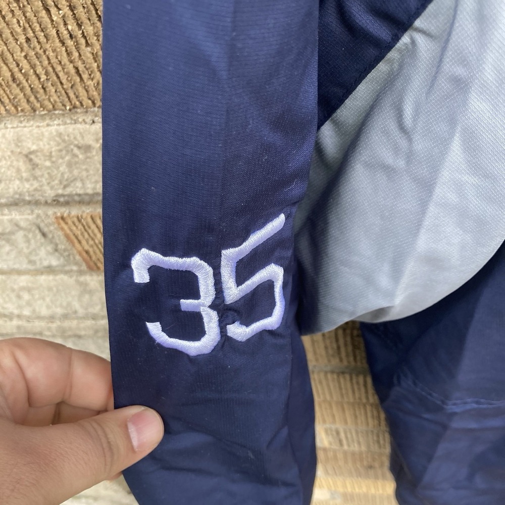 CCM Mens Large Hockey Windbreaker Jacket Penn Enforcers Player Issue Navy Vented - Picture 7 of 10